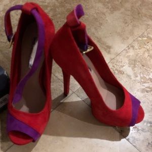 Colorful high heels